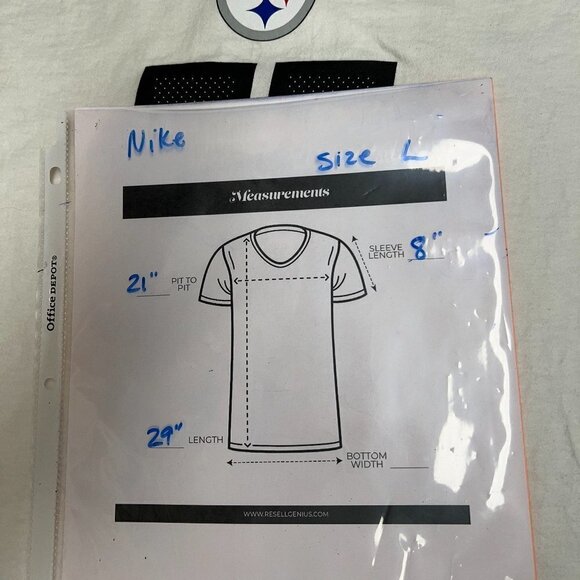 Men's Nike Chase Claypool Pittsburgh Steelers Short Sleeve T Shirt.  Size Large - Picture 5 of 5